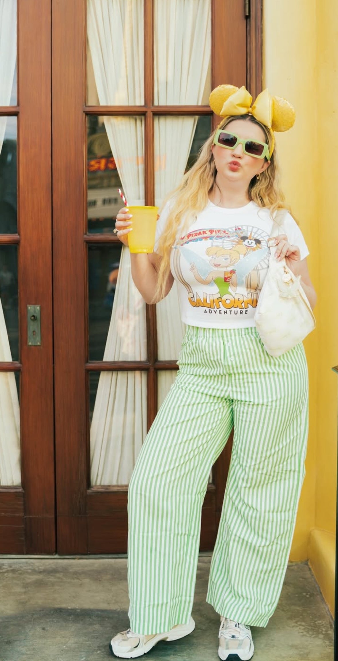 TINK YELLOW CUP ✨Baby Tee✨