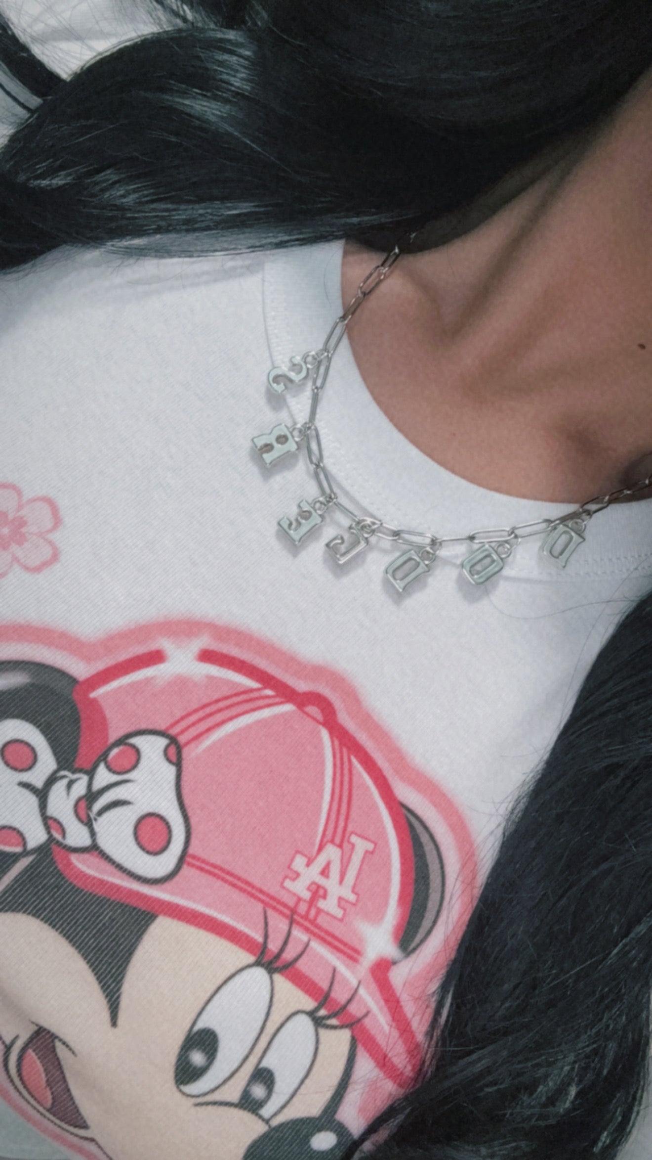 LA Besties Baby Tee Crop